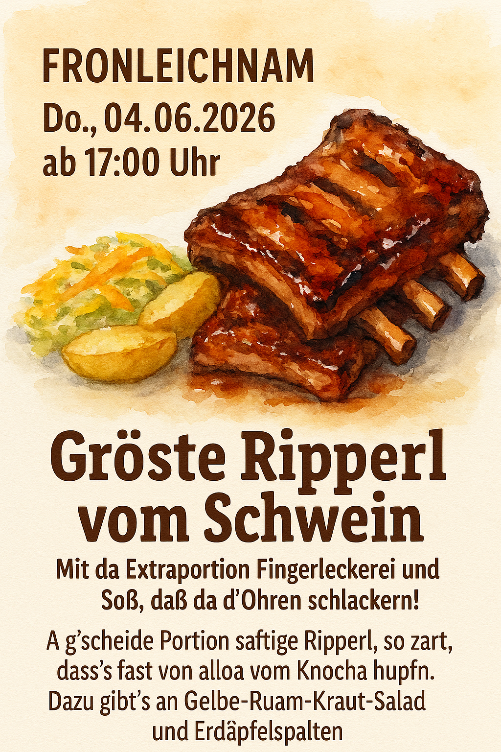 Donnerstag Ripperl